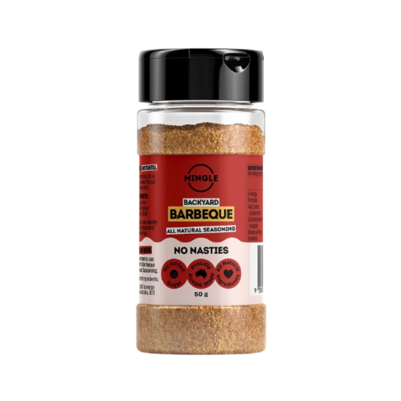 Mingle BBQ Lovers Seasoning 50g available at The Prickly Pineapple