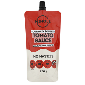 Mingle Better Tangy Tomato Sauce Pouch 250g available at The Prickly Pineapple