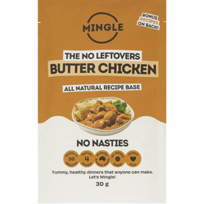 Mingle Butter Chicken 30g available at The Prickly Pineapple