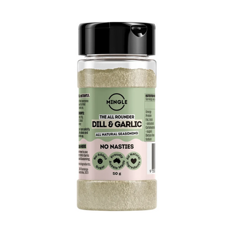 Mingle Dill and Garlic Ranch Seasoning 50g available at The Prickly Pineapple