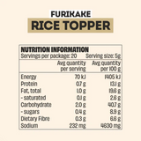 Mingle Furikake Rice Topper Seasoning 35g available at The Prickly Pineapple