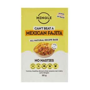 Mingle Mexican Fajita 30g available at The Prickly Pineapple