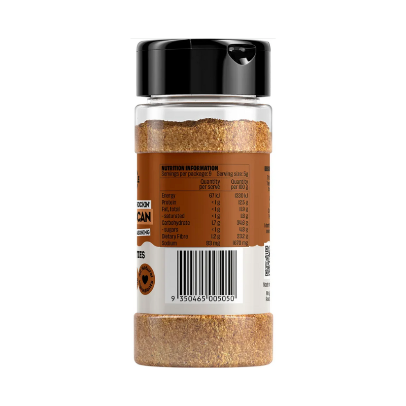 Mingle Moroccan (Fodmap Friendly) Seasoning 50g available at The Prickly Pineapple