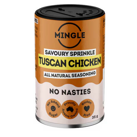 Mingle Tuscan Chicken Seasoning 35g available at The Prickly Pineapple