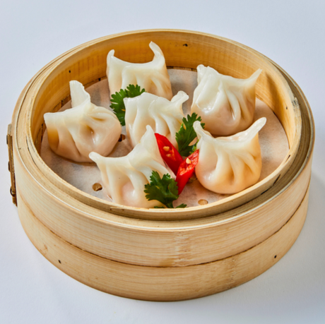 Mrs Trans Kitchen Prawn Hargow Dumplings 1kg available at The Prickly Pineapple