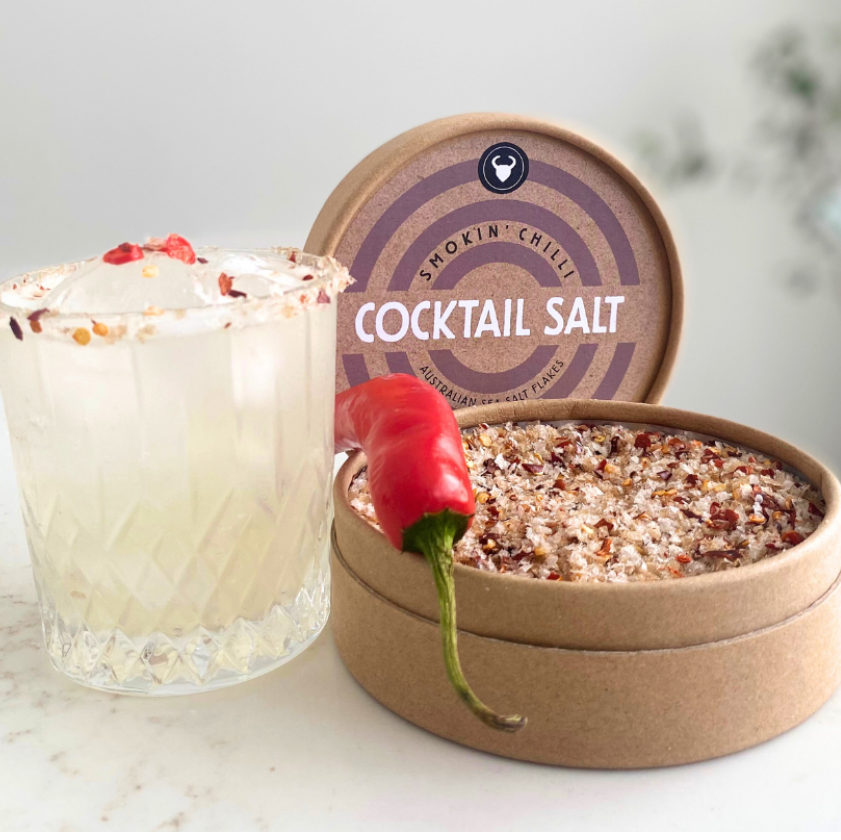 Olsson's Smokin Chilli Cocktail Salt 120g available at The Prickly Pineapple