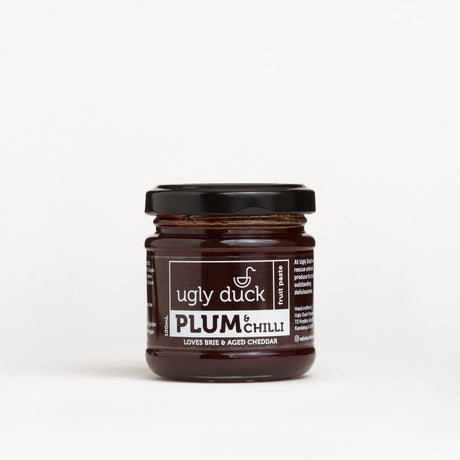 Ugly Duck Plum & Chilli Fruit Paste 115g available at The Prickly Pineapple