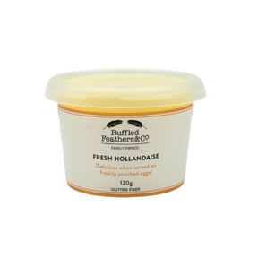 Ruffled Feathers & Co Hollandaise Dressing GF 120g available at The Prickly Pineapple