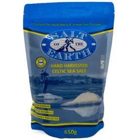 Salt of the Earth Celtic Sea Salt Varieties 650g available at The Prickly Pineapple