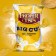 Proper Crisps Big Cut  Marlborough Sea Salt 140g available at The Prickly Pineapple