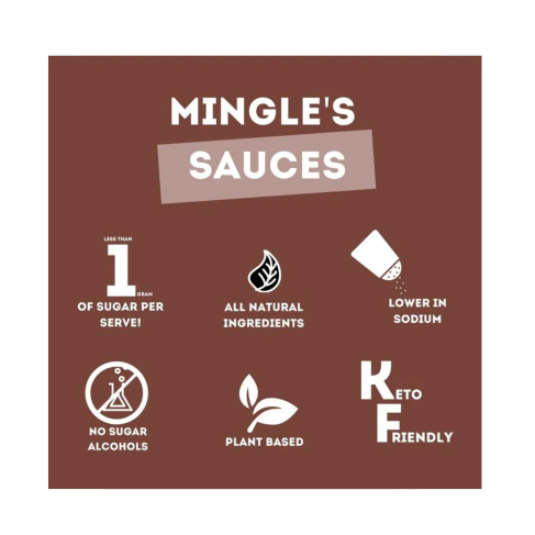 Mingle Tangy BBQ Sauce 250g available at The Prickly Pineapple