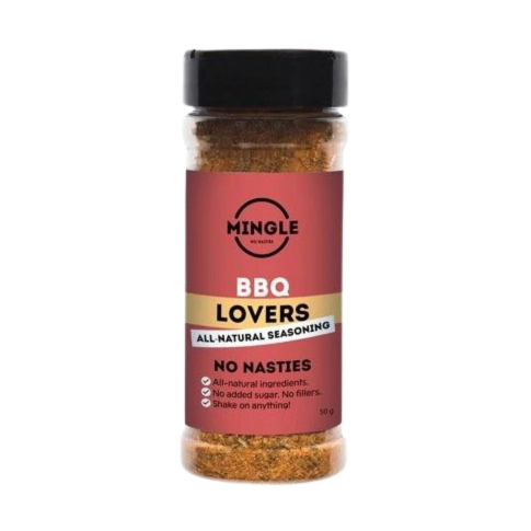 Mingle BBQ Lovers Seasoning 50g available at The Prickly Pineapple