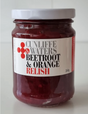 Cunliffe & Waters Beetroot & Orange Relish 260g available at The Prickly Pineapple