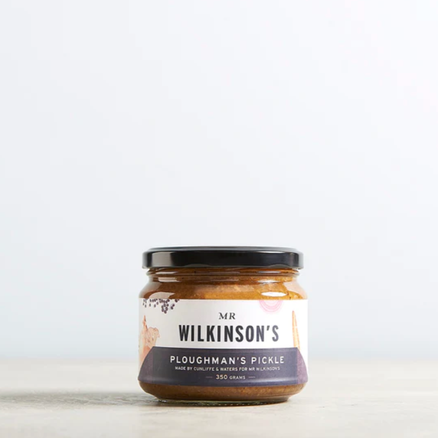 Cunliffe & Waters Mr Wilkinson’s Ploughman's Pickle 360g available at The Prickly Pineapple