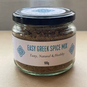 The Chai Stand Easy Greek Spice Mix 120g available at The Prickly Pineapple