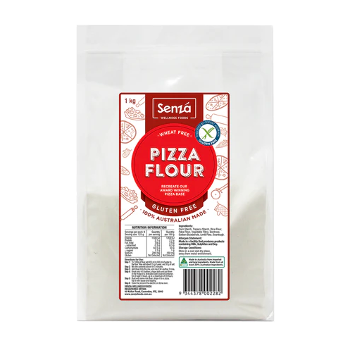 Senza Wellness Foods Pizza Flour Gluten Free 1kg available at The Prickly Pineapple