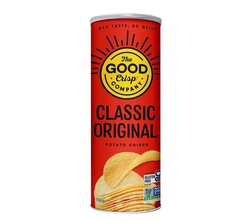 The Good Crisp Co. Classic Original Potato Crisps 160g available at The Prickly Pineapple