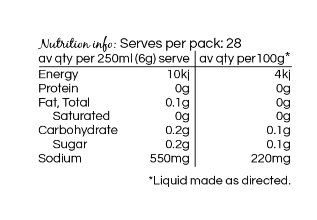 The Broth Sisters Stock Concentrate Vegetable Fodmap Friendly 170g available at The Prickly Pineapple