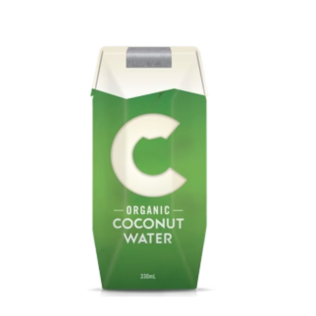 C Organic Coconut Water 330ml available at The Prickly Pineapple