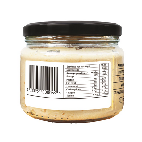 Kehoes Organic Fermented Ginger Paste 200g available at The Prickly Pineapple