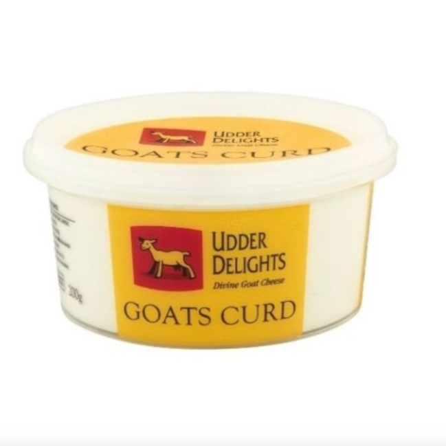 Udder Delights Goats Curd 200g available at The Prickly Pineapple