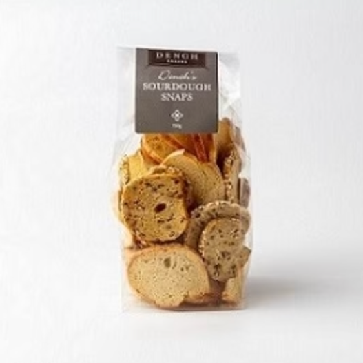 Dench Bakers Sourdough Snaps 150g available at The Prickly Pineapple