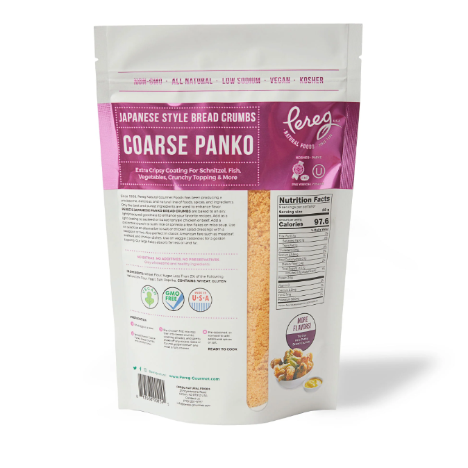 Pereg Panko Bread Crumbs Coarse Japanese 255g available at The Prickly Pineapple
