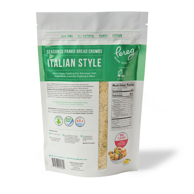 Pereg Panko Bread Crumbs Italian 255g available at The Prickly Pineapple
