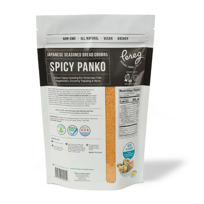 Pereg Panko Bread Crumbs Spicy 255g available at The Prickly Pineapple