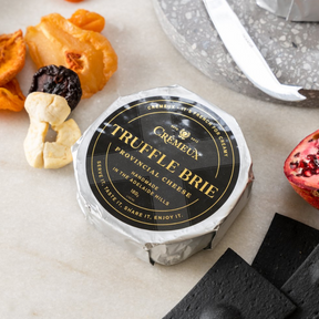 Crémeux Provincial Cheese Truffle Brie 180g available at The Prickly Pineapple