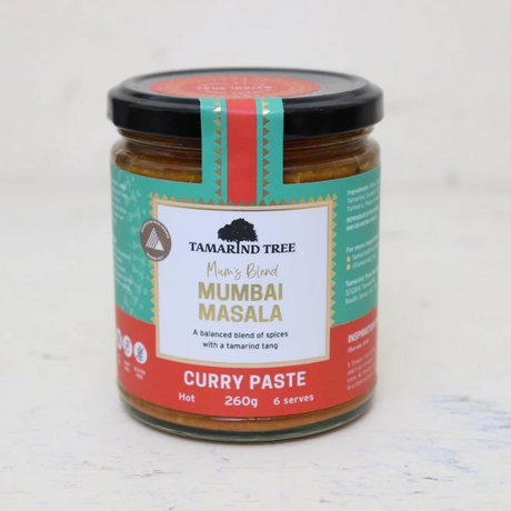 Tamarind Tree Mumbai Masala Curry Paste Hot 260g available at The Prickly Pineapple