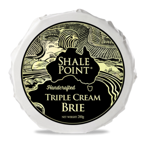 Shale Point Triple Cream Brie 200g available at The Prickly Pineapple