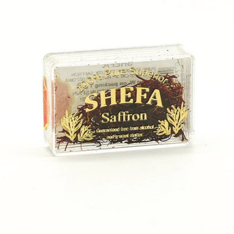 Shefa Spanish Saffron 1g available at The Prickly Pineapple