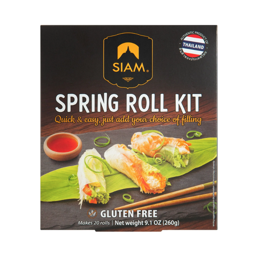 Siam Spring Roll Kit 260g available at The Prickly Pineapple