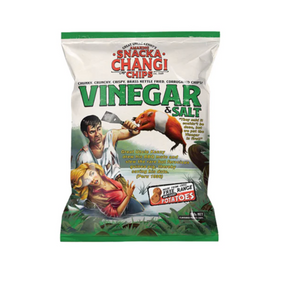 SnackaChangi Potato Chips Vinegar & Salt 150g available at The Prickly Pineapple