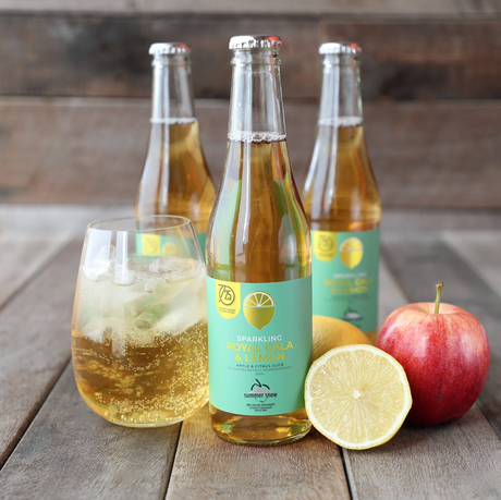 Summer Snow Royal Gala & Lemon Sparkling Juice 330ml  available at The Prickly Pineapple