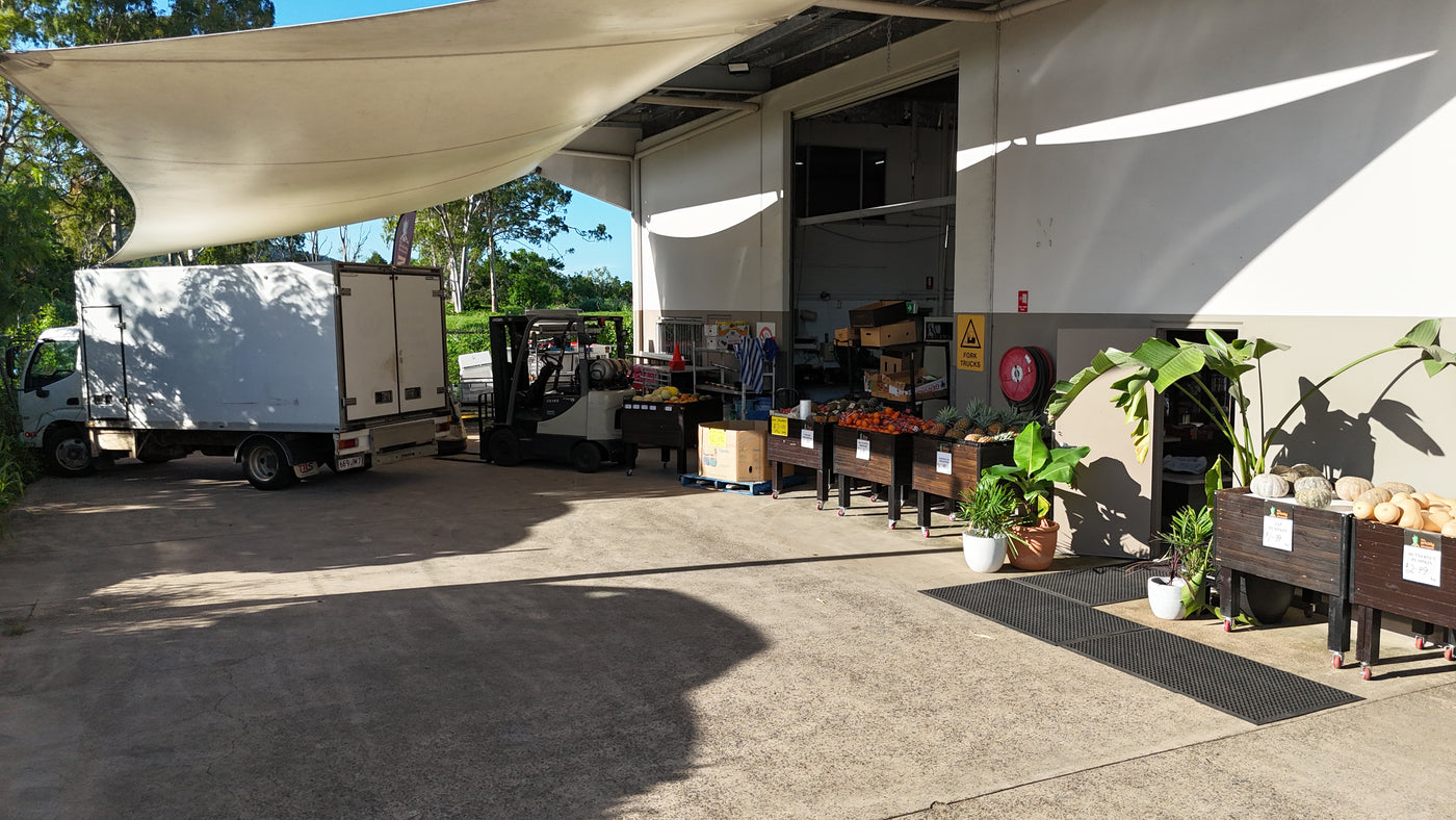 The Prickly Pineapple Marketplace Entrance 