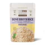 The Stock Merchant - Bone Broth Rice - Original 250g available at The Prickly Pineapple
