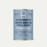 The Stock Merchant Powder Bone Broth Collagen Magnesium 140g available at the Prickly Pineapple