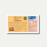 The Stock Merchant Spicy Sardines in Organic Extra Virgin Olive Oil 120g available at The Prickly Pineapple