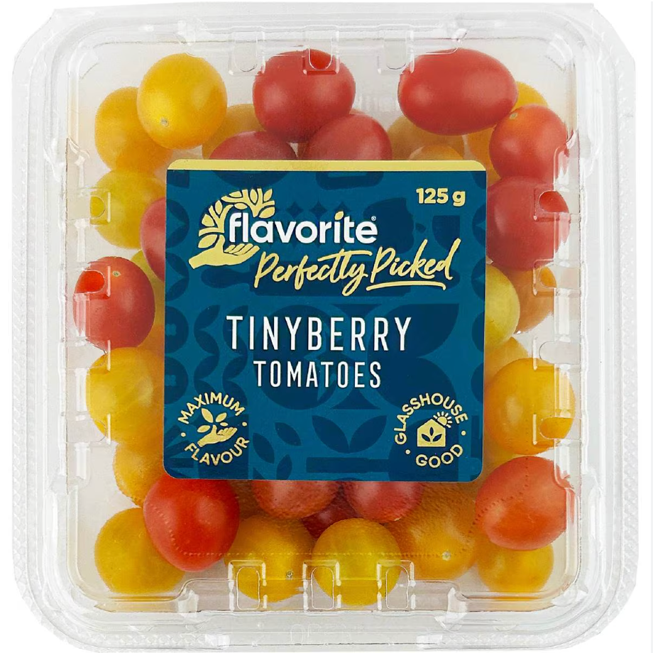 Tomatoes Tinyberry 125g available at The prickly Pineapple