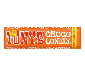 Tony's Chocolonely Milk Caramel Seasalt Chocolate 47g available at The Prickly Pineapple