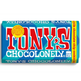 Tony's Chocolonely milk chocolate choc chip bar 180g available at The Prickly Pineapple