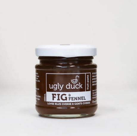 Ugly Duck Fig & Fennel Fruit Paste 100ml available at The Prickly Pineapple