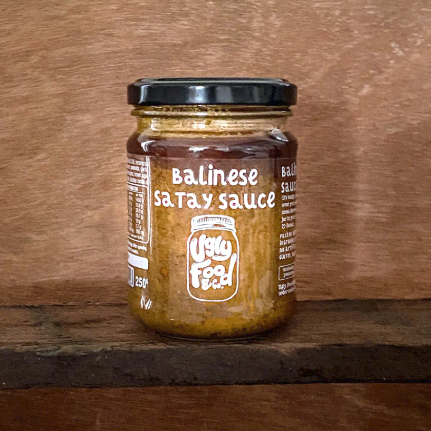 Ugly Food & Co. Balinese Satay Sauce 250g available at The Prickly Pineapple