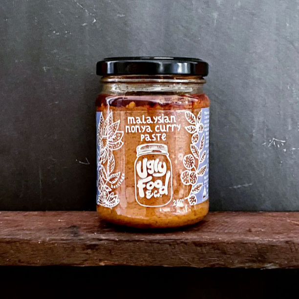 Ugly Food & Co. Malaysian Nonya Curry Paste 250g available at The Prickly Pineapple