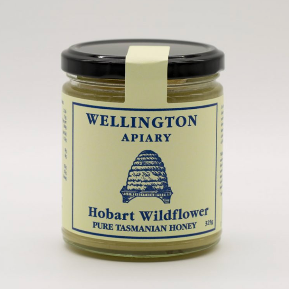 Wellington Apiary Hobart Wildflower Honey 325g available at The Prickly Pineapple