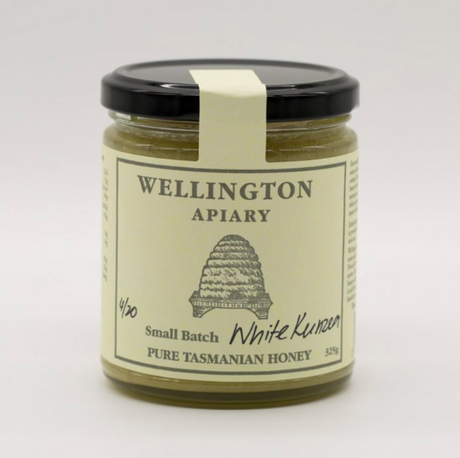 Wellington Apiary Small Batch Stringy Bark Honey 325g available at The Prickly Pineapple
