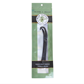 Wild Vanilla Organic Vanilla Beans (2) available at The Prickly Pineapple