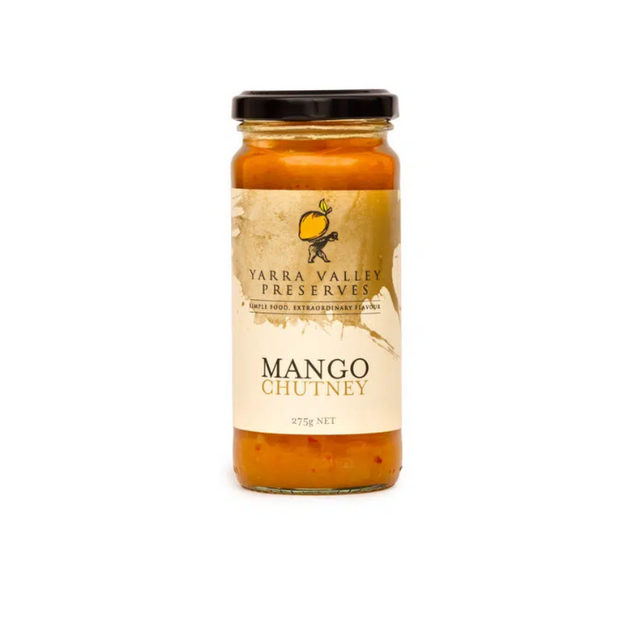 Yarra Valley Gourmet Foods Mango Chutney (GF) 275g available at The Prickly Pineapple